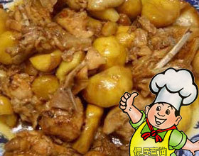 板栗山鸡的做法