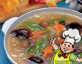 奶汤素烩的做法