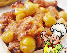 板栗烧鸡的做法