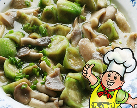 丝瓜香菇的做法