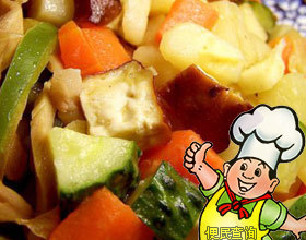 炒素三丁的做法