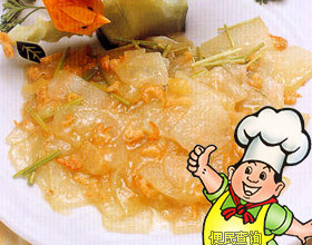 海米冬瓜的做法