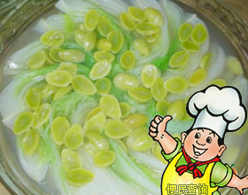 银杏白菜的做法