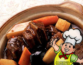 青红萝卜炖牛腩