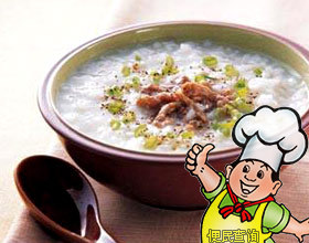 大头菜粥的做法