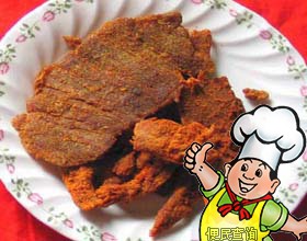 靖江牛肉干的做法
