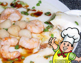 百花豆腐的做法