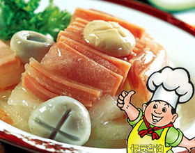 火腿冬瓜的做法