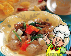 鸡汁玉翠鱼丸的做法