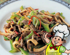 香干牛肉的做法