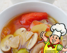 鸡油四蔬的做法