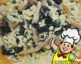 蛏子炒鸡蛋的做法