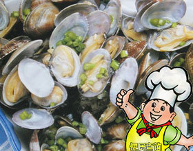 微波烤蛤蜊的做法