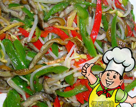 青椒炒鳝丝的做法