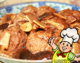 红烧狮子头(四喜丸子)的做法