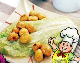 栗子烧白菜