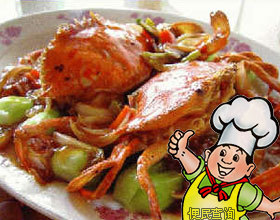 豉椒炒海蟹的做法