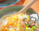 鸡丝玉米粥