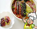 腊肉小米饭的做法