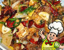 油泼仔鸡块