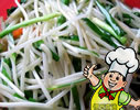 韭菜炒绿豆芽的做法
