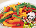 炒青红椒的做法