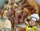 肉片白蘑的做法
