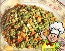 豆角炒肉松的做法