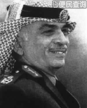 约旦第三任国王侯赛因登基