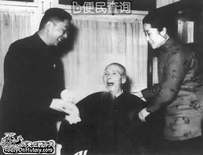 国画大师齐白石在北京病逝