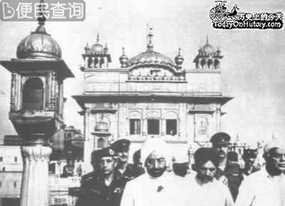 印度金庙事件发生