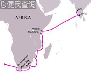 葡萄牙航海家瓦斯科·达·伽马抵达印度卡利卡特