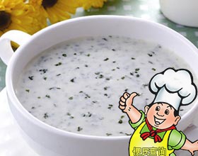 牛奶菠菜汤