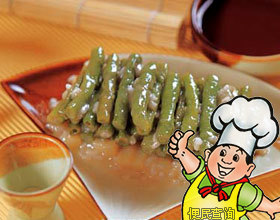 凉拌四季豆