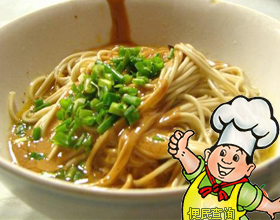 干拌麻酱面的做法
