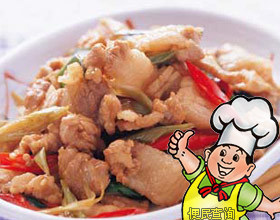 蒜苗五花肉的做法