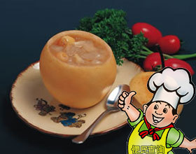 百合炖雪梨的做法