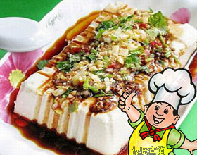 辣油拌豆腐
