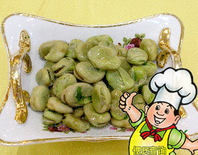 葱香蚕豆