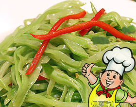 葱油拌豆角的做法
