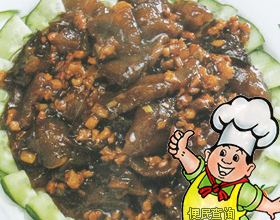 肉末烧海参