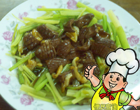 杜仲腰花的做法