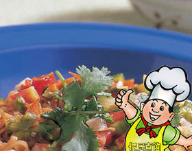 意式番茄牛肉凉面的做法