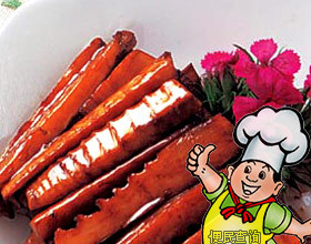 干烧杞麦冬笋的做法