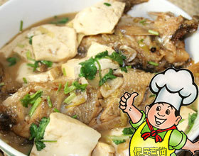 酸辣黄鱼豆腐