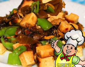 雪里蕻拌豆干的做法