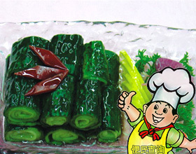 脆皮黄瓜卷