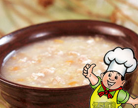 羊肝胡萝卜粥的做法