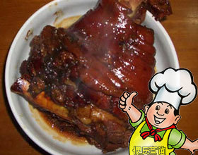 红焖肘子的做法