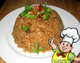 辣椒醋油饭的做法